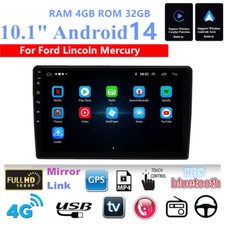 Rádio estéreo veicular 10,1"" Android 14 4GB+32GB navegação GPS WIFI para 2004-2008 Ford F150 comprar usado  Enviando para Brazil