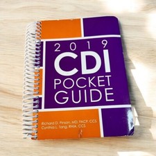2019 CDI Pocket Guide Spiral-Bound Book By Richard D. Pinson & Cynthia L. Tang segunda mano  Embacar hacia Mexico