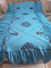 Vintage candlewick chenille for sale  SWANSEA