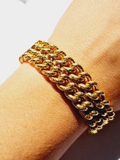 Bracelet plaque maille d'occasion  Béthune