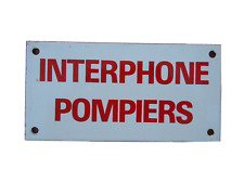 Plaque emaillee metro d'occasion  Saint-Pierre-Quiberon