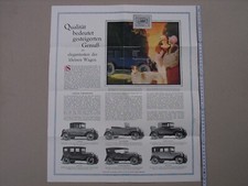 Chevrolet poster faltpropekt gebraucht kaufen  Leipzig
