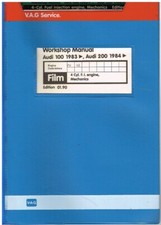 Usado, AUDI 100 200 C3 1.8L PH 4B MOTOR (MECÂNICO) 83- CONJUNTO DE MICROFILME MANUAL DE REVISÃO comprar usado  Enviando para Brazil