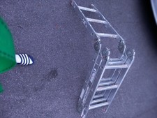 Aluminium folding stair for sale  READING