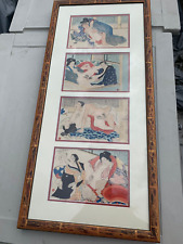 Japanese erotic woodblock for sale  GLASGOW