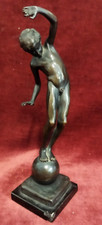 Scultura bronzo ragazzo usato  Roma