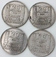 Pieces argent francs d'occasion  Elliant