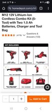 Milwaukee m12 tool for sale  Montgomery