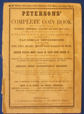 (Rare 1859 Counterfeit Detector) PETERSONS' COMPLETE COIN BOOK, Phila., 44 pp. comprar usado  Enviando para Brazil