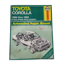 Haynes toyota corolla for sale  Richmond
