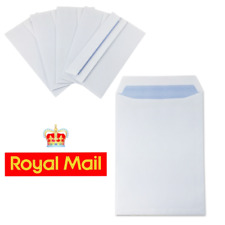 ENVELOPES DE PAPEL SIMPLES A6/A5/A4/DL *Qualquer Quantidade* Branco SELO AUTOMÁTICO Pequeno Médio Grande comprar usado  Enviando para Brazil