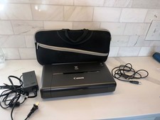 Impressora Móvel Canon Pixma iP110 - Com Cabo PSU/USB/Saco de Transporte - Sem Tinta - Testada comprar usado Impressora Móvel Canon Pixma iP110 - Com Cabo PSU/USB/Saco de Transporte - Sem Tinta - Testada comprar usado  Enviando para Brazil