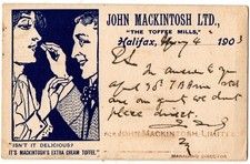 Advertising postcard john for sale Advertising postcard john for sale  SUTTON COLDFIELD