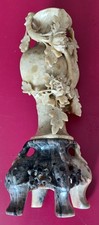 Antique chinese soapstone for sale  WOOLER