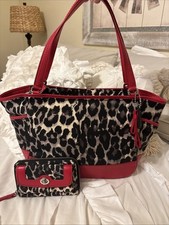Coach ocelot tote for sale  Seymour