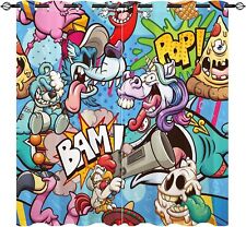 Hiphop graffiti curtains for sale  UK