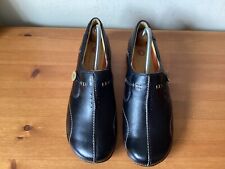 clarks black flat shoes for sale  PENRITH