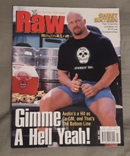 Wwe raw magazine for sale  NORWICH