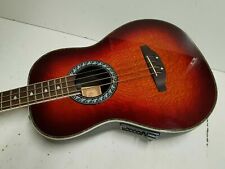 LONG SCALE ROUND BACK ELECTRO ACOUSTIC BASS - BURLED MAPLE TOP comprar usado  Enviando para Brazil