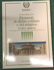 Diritto edilizio testo usato  Morra de Sanctis