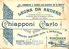 Biglietto chiapponi carlo usato  Piacenza