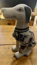 Porcelain dog statuette. for sale  LIVERPOOL