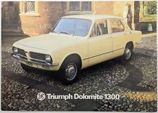 Original triumph dolomite for sale  BOURNEMOUTH