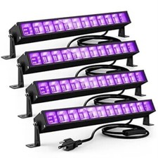 Atfoyer 4PÇS 40W LED barra de luz preta, luzes pretas para festa brilhante, serviço pesado comprar usado  Enviando para Brazil