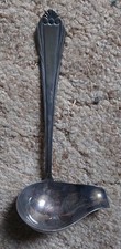 Alte versilberte soßenkelle gebraucht kaufen  Markneukirchen