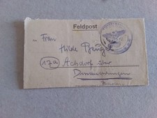 Originale lettera feldpost usato  Zandobbio