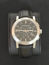 Burberry chronograph black for sale  New York
