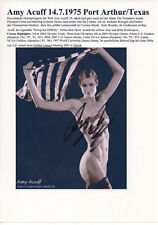 Autogramm amy acuff gebraucht kaufen  Buxtehude