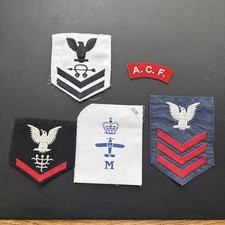 Military insignia embroidered for sale  ALRESFORD