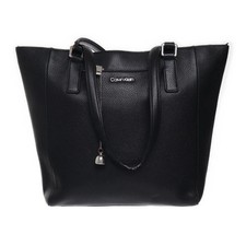 Używany, Calvin Klein, torebka, damska, czarna, 28, 6, 30 cm #g2H na sprzedaż  PL