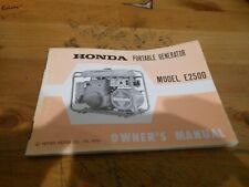 Honda oem e2500 for sale  Taylor