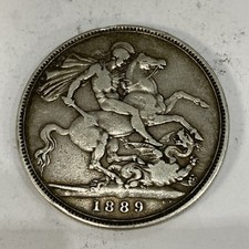 1889 silver crown for sale  BIRMINGHAM