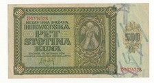 Croazia 500 kuna usato  Pontassieve
