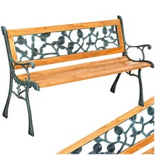 Panchina ghisa legno usato  Campolongo Tapogliano