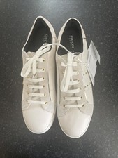 Geox white leather for sale  SUTTON COLDFIELD