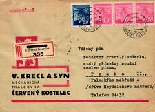 Cerveny kostelec lettera usato  Spedire a Italy