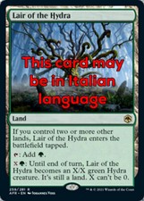 Mtg lair the usato  Bari