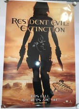 Pôster original autografado 27x40 Milla Jovovich 'Resident Evil' filme certificado de autenticidade e FSD comprar usado  Enviando para Brazil