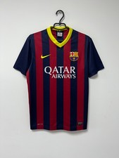 Camisa de futebol Barcelona 2013/2014 Home Jersey kit camisa masculina tamanho médio comprar usado Camisa de futebol Barcelona 2013/2014 Home Jersey kit camisa masculina tamanho médio comprar usado  Enviando para Brazil
