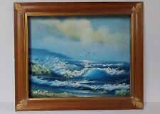 Quadro dipinto mareggiata usato  Palermo