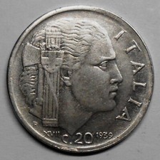Centesimi 1939 xvii usato  Villaricca