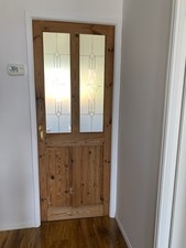Reclaimed pine door for sale  LEYLAND