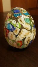 Uovo murrine vetro usato  Sesto San Giovanni