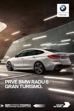 2018 MY BMW 6 Gran Turismo G32 catalogue brochure Slovakia Slovaquie 44 p. na sprzedaż  PL