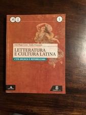 Letteratura cultura latina usato  Villa Estense