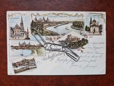 Gruss aschaffenburg 1898 gebraucht kaufen  Veitshöchheim